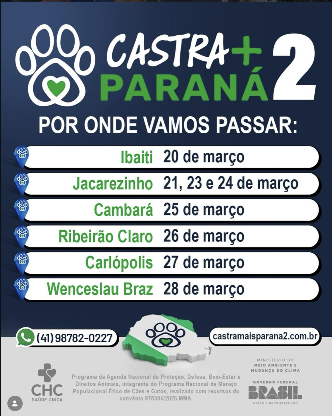 Programa Castra Mais Paraná